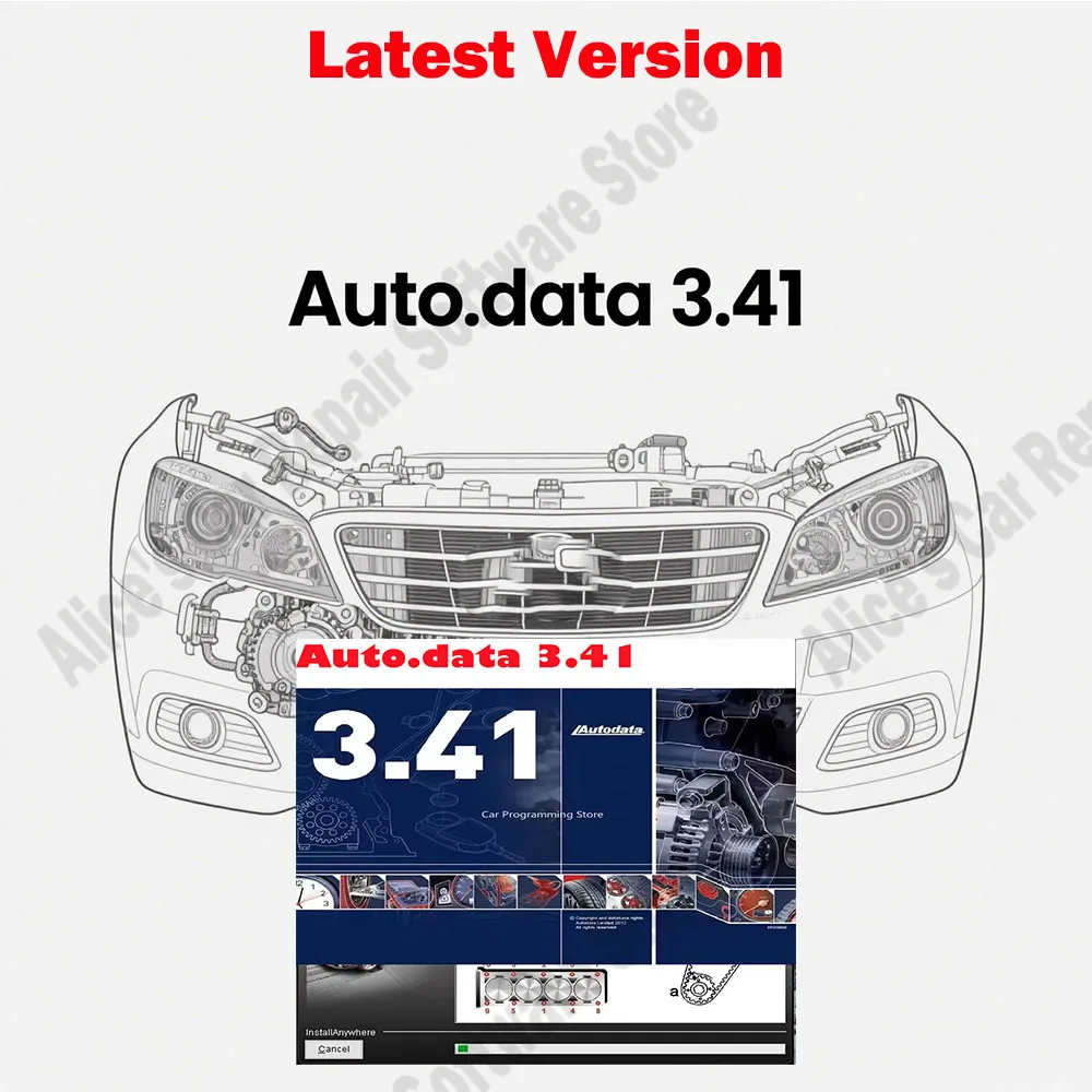 

Autodata 3.41 obd2 scanner Polish Language + Autodata Auto Car Repair diagnosis Software wiring diagrams data