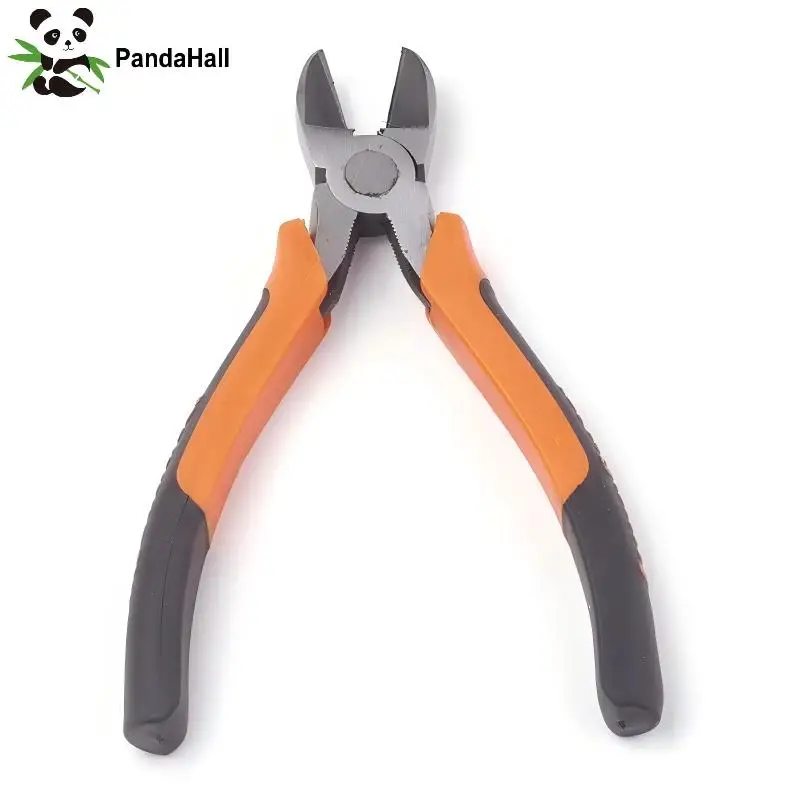 PandaHall 45# Steel Jewelry Pliers Side Cutting Pliers Jewelry Making Tools 18x6x1.8cm
