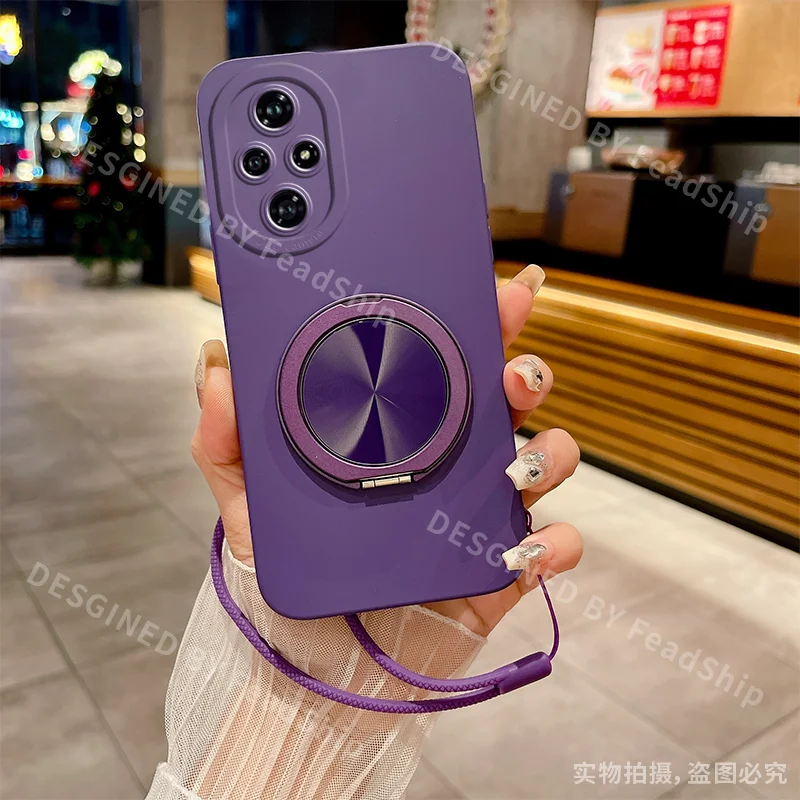 เคสโทรศัพท์สำหรับเกียรติยศ 200 โปร Honor200 ซิลิโคนเหลวกรณีฝาหลังยึดพร้อมฟิล์มกันรอยหน้าจอ