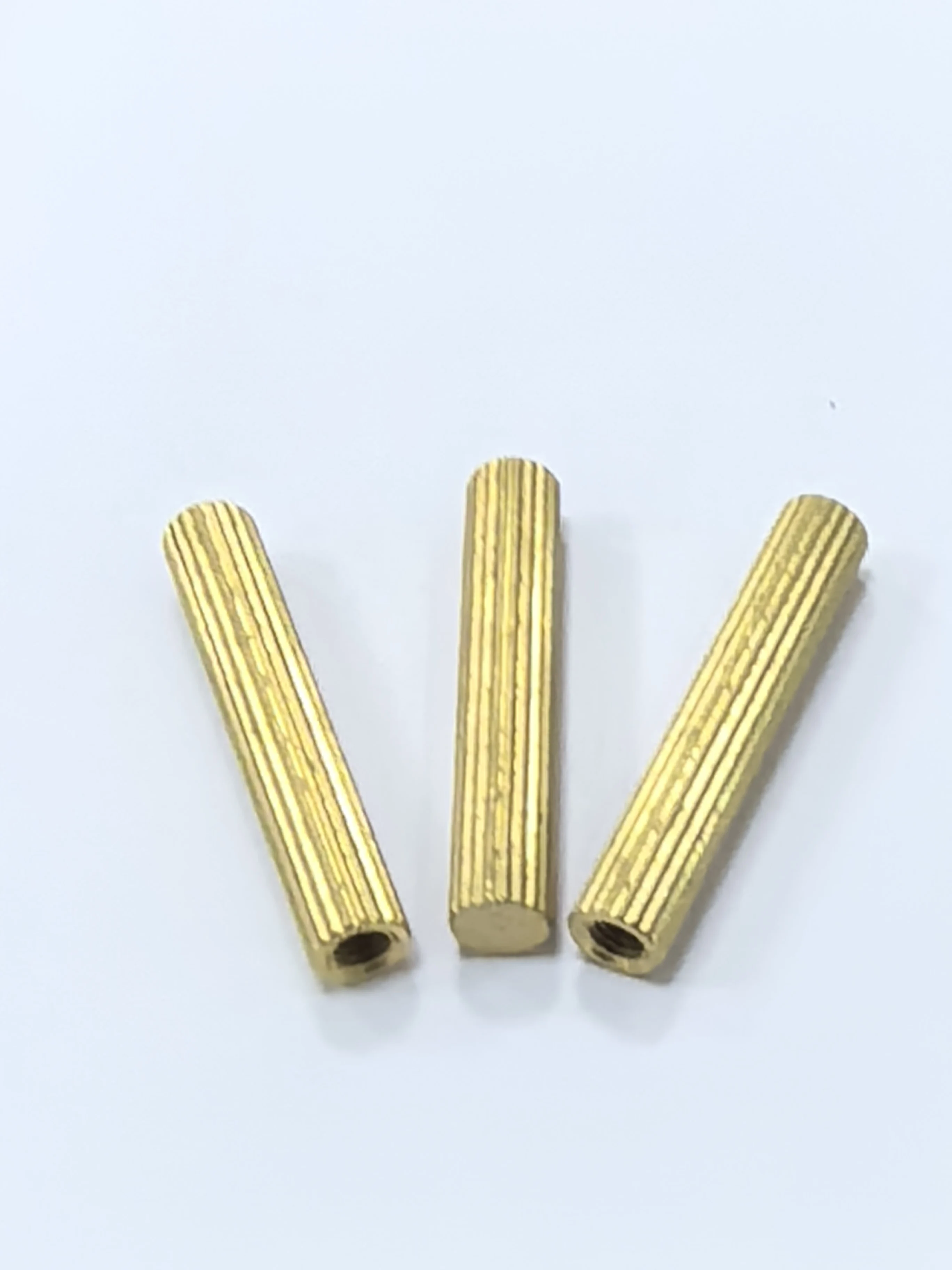 Brass Knurled Round Nuts M1/M1.2/M1.4/M1.6/M2/M2.5/M3/M4/M5/M6/M8Hot Melt Injection Molding Molded-In Threaded Inserts