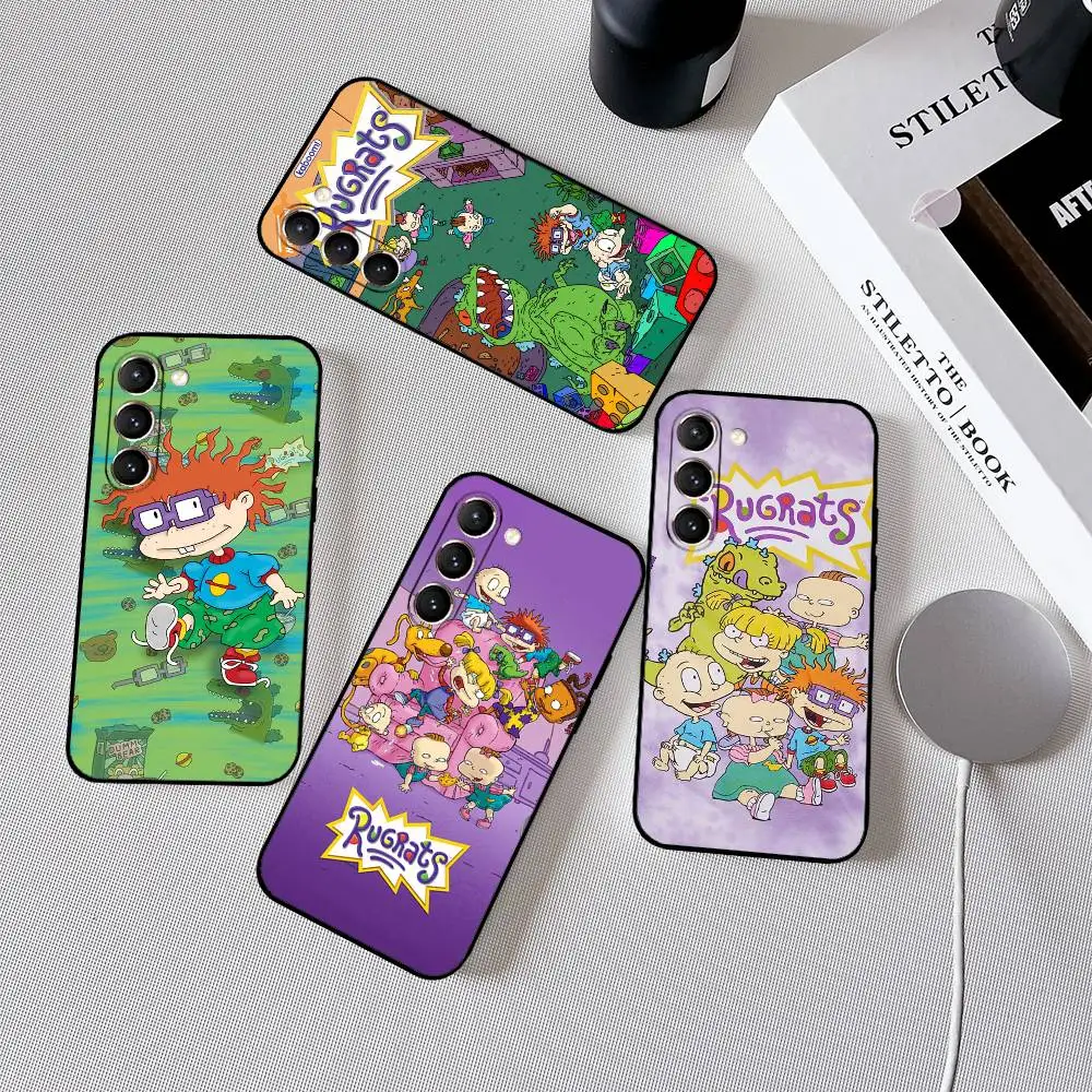 

Чехол для телефона R-Rugrats Cartoon Reptar для Samsung Galaxy S21 S22 S23 S24 ULTRA S25 ULTRA FE Ultra Plus5G A52S, мягкий чехол