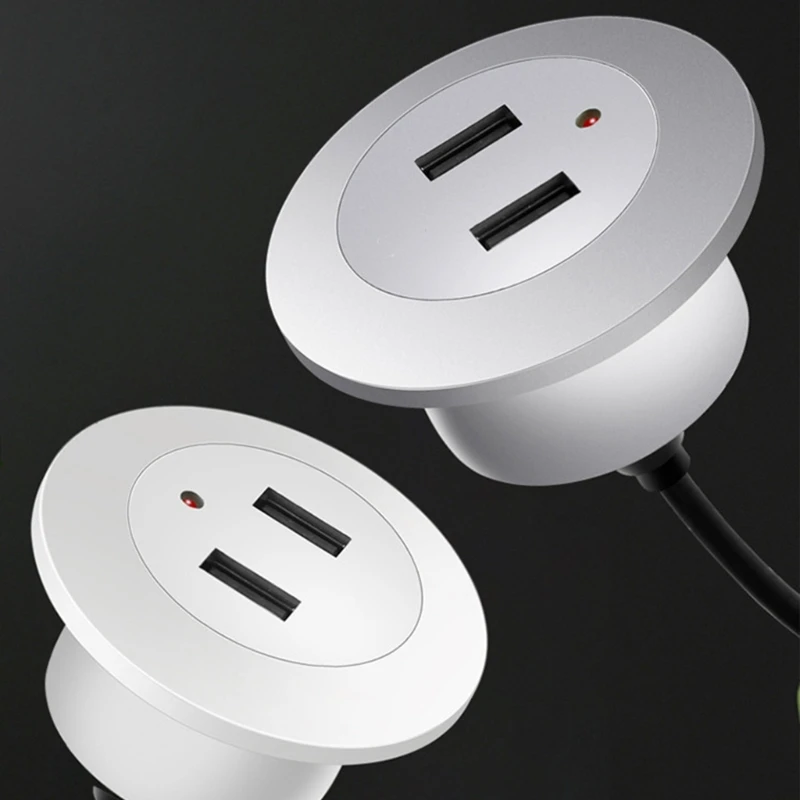 

F68B Sofa USB Charging Socket Charging Port Socket Desktop Station Installation Multipurpose Circuit for Home Use