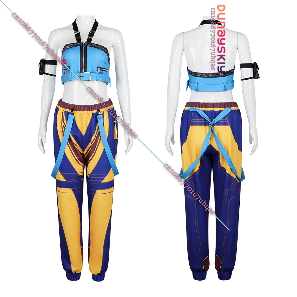 كوس الصيادين نجم لومي ميرا زوي تأثيري حلي أنيمي لعب الأدوار KPop شيطان مجموعة كاملة فتاة مجموعة البدلة النساء هالوين تنكر