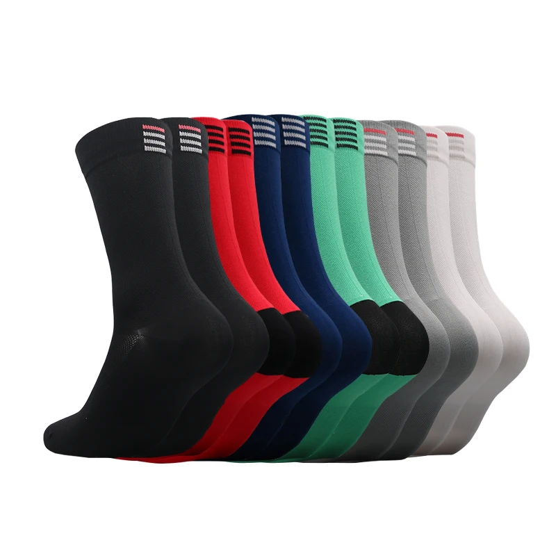 

Professional Cycling Socks Long Tube Men's and Women's Outdoor Sports Quick-Drying Four Seasons Bicycle Socks Running Socks