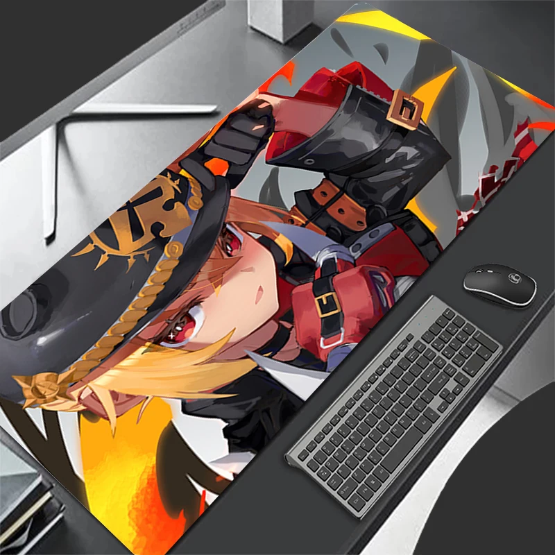 Mousepad Computer Gaming Accessories HD Keyboard Pad Office PC Rubber Mouse Pad Decoracion Zenless Zone Zero Lucy Desk Mouse Mat