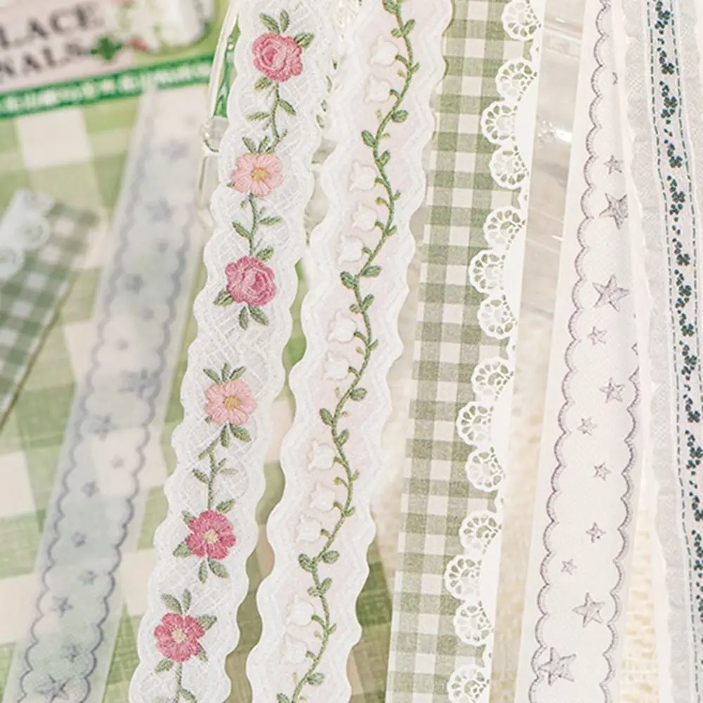 

40 листов/1 упаковка, милые наклейки для скрапбукинга, ретро-декор для DIY, наклейки для дневника, кружевные самоклеящиеся наклейки в стиле почтового отделения