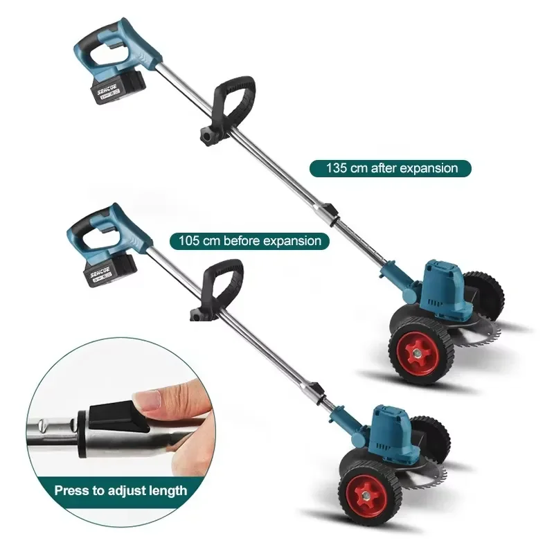 Picture 4: Professional 21V Electric Grass Trimmer Cutter Machine for Battery Powered Weed Eater with Charging Capability Custom Logo