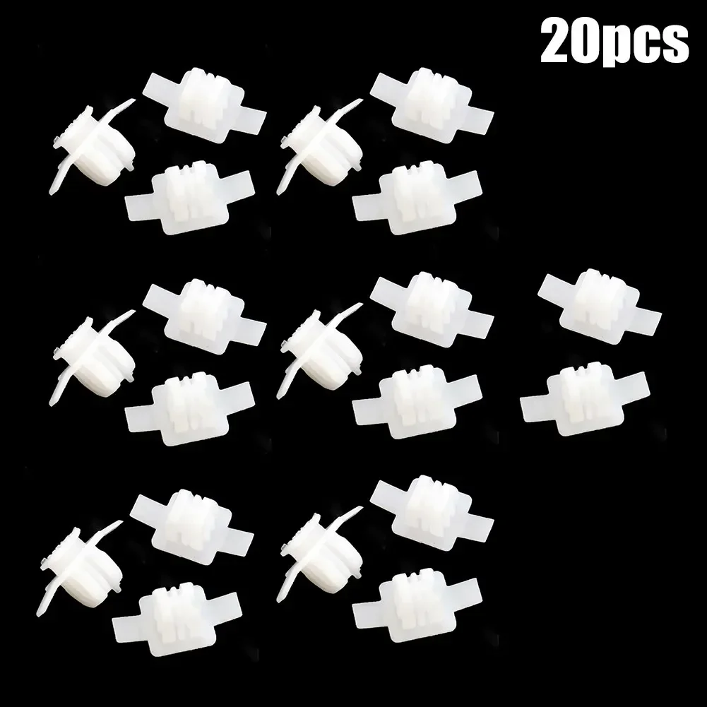 20PCS Wheel Arch Trim Clips Surround Exterior Front Wing For Civic CRV Car Rivet Clips  For 8th Gen Civic For Honda