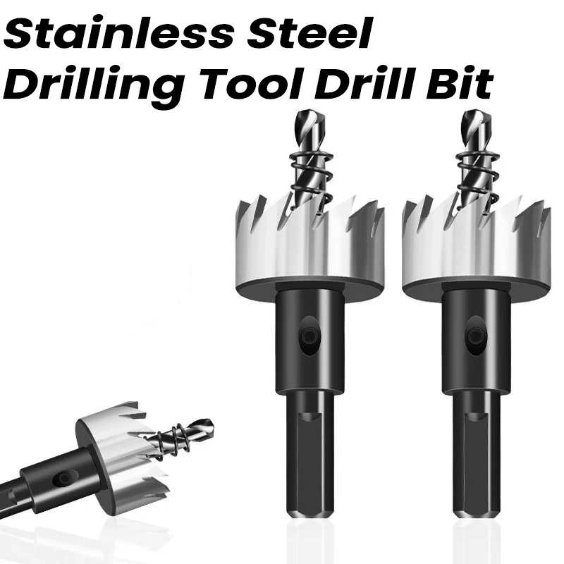 

Wood Drill Bits HSS Titanium Coated Core Drill Bit Set Wood Metal Hole Saw Cutter Drilling Bits For Power Tools