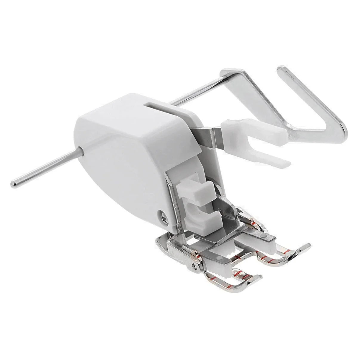 Open Toe Walking Foot พร้อมไกด์ปรับได้เหมาะกับจักรเย็บผ้าต่ํา - Brother, , Singer และอื่นๆ