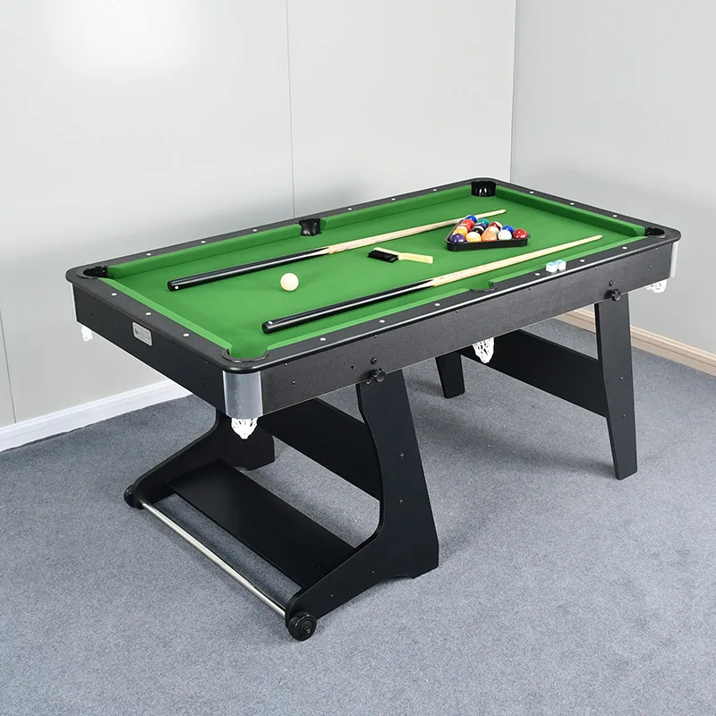 

1.6 meters adult children's folding pool table, family parent-child entertainment pool table pool table