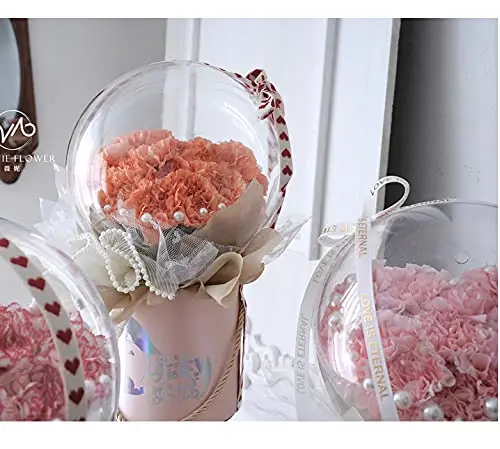 Pink Floral Packaging for Bouquets  Including Decorative Mesh Wrapping Paper, Pearl-Edged Wrapping Paper, Wrinkled Wave Mesh