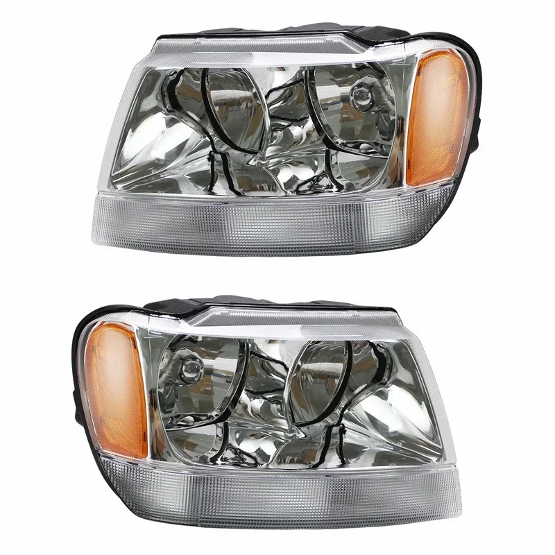 Car Headlight Head Light  for Jeep Grand Cherokee 1999 2000 2001 2002 2003 2004