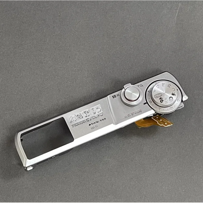 

Brand new original factory camera repair parts for Canon G7X III,G7X3 silver top shell mode dial
