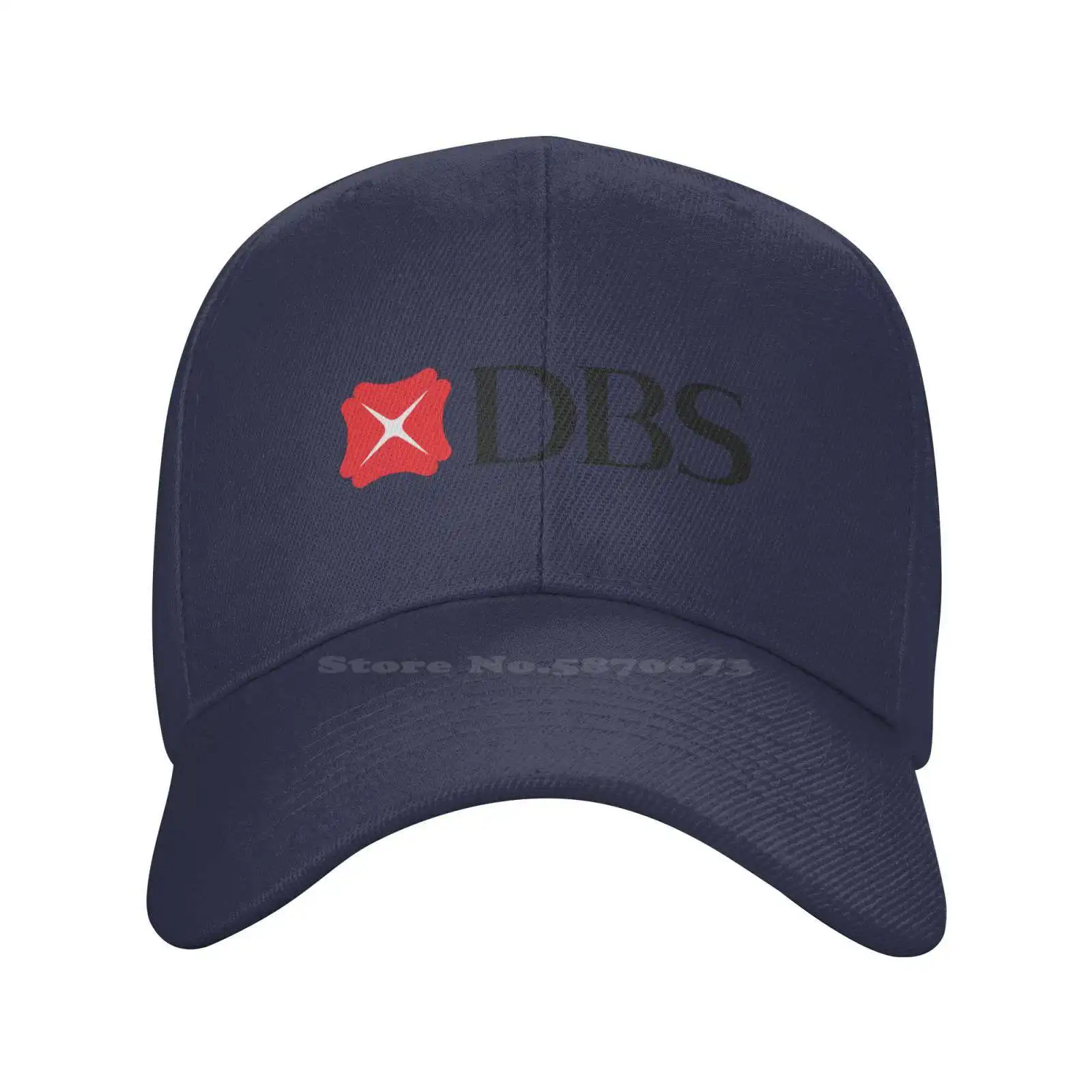 DBS Bank Logo Quality Denim cap Knitted hat Baseball cap