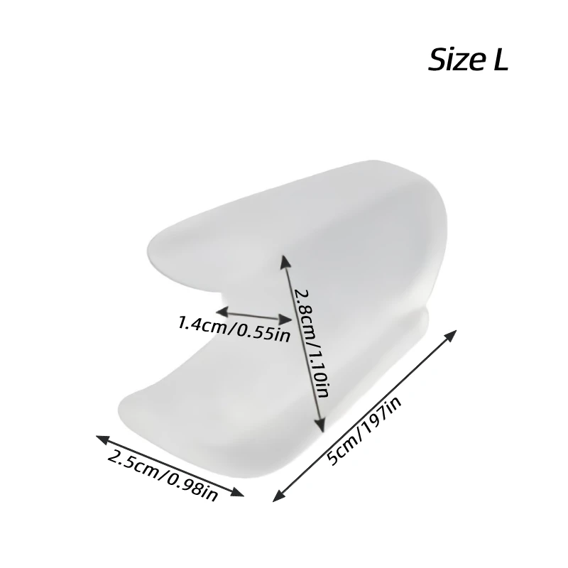 Mathiateur d'hallux valgus en silicone, 1 paire, outil de soin des pieds, réglage des oignons, orthèses de pouce, protecteur redresser