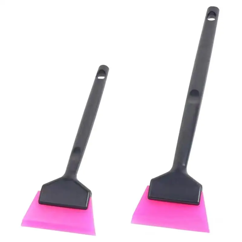 Small Window Tint Mirror Squeegee TPU Blade Scraper Car Corner Windshield Handheld Cleaning Tool Window Film Tinting scraper