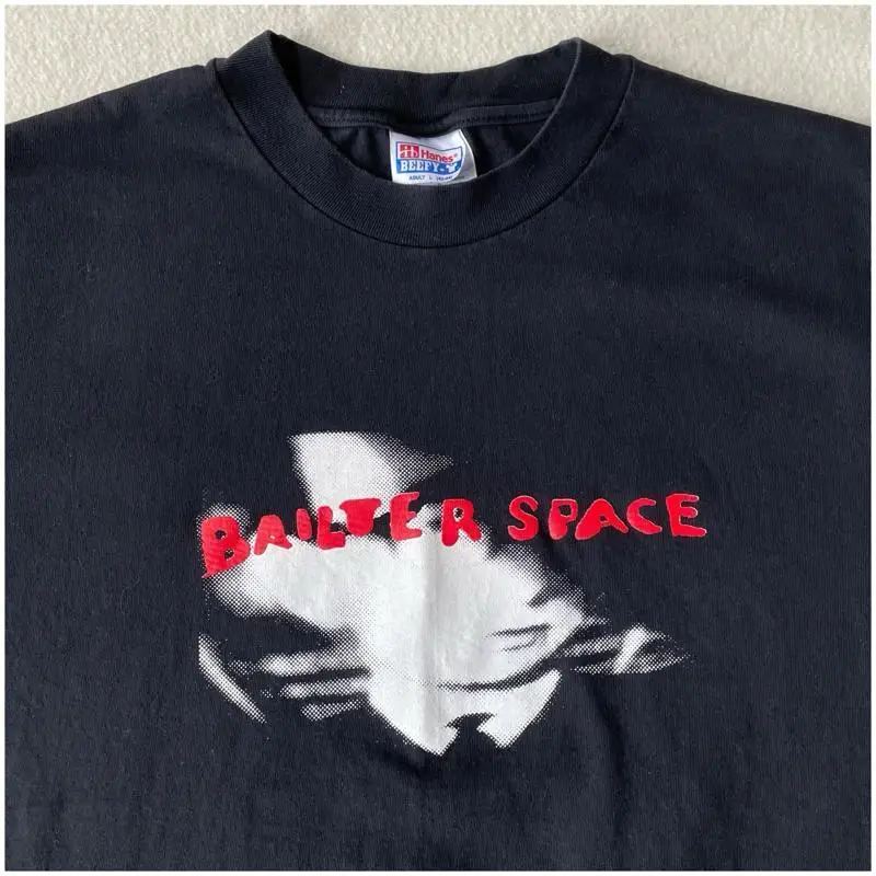 Vintage 1997 Bailter Space Capsul T Shirt Large Black VTG Shoegaze Slowcore