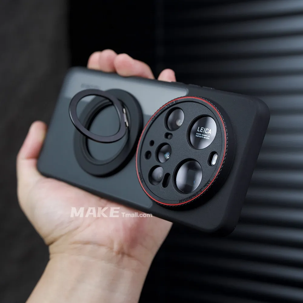 Hülle für Xiaomi 17 Ultra 15 Ultra Luxus Matt Magnetständer Magnetische Rückseite für Magsafe Wireless Charging Bumper Funda – Detail 2