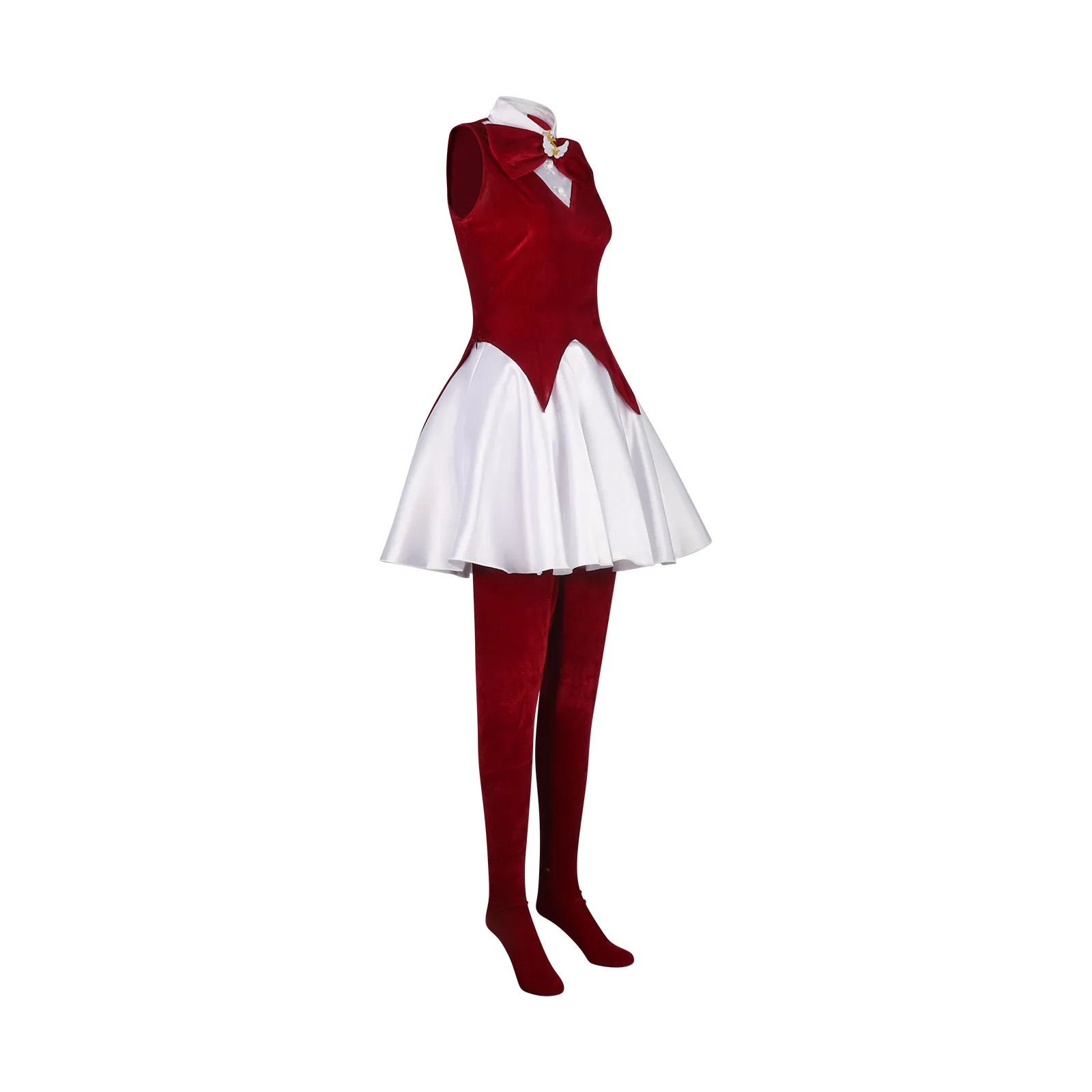 

2026 new Game Suit Lovely Gothic Dress Cosplay Costume Anime Kaitou Saint Tail Haneoka Meimi Halloween Party Outfit