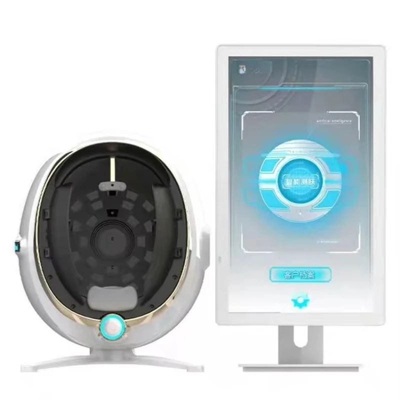 高品質サロン用テストスマートフェイシャル問題肌分析器チェック3Dデジタルフェイシャルスキンアナライザー肌スコープアナライザー