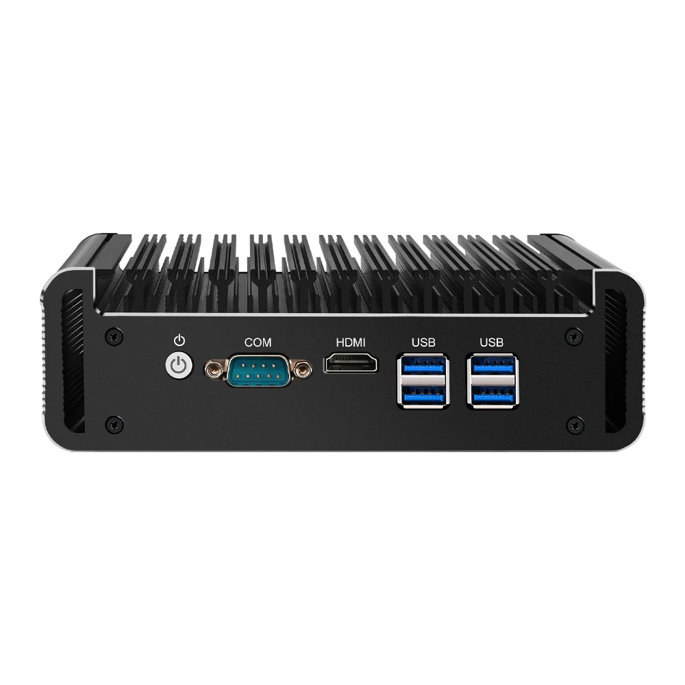 Mini computador do router do Firewall do PC, Fanless, Intel i7 1165G7, i5 1135G7, 6x, i226-V, B3, Nics 2.5G, 2xDDR4, NVME, ESXi, OPNsense, Proxmox