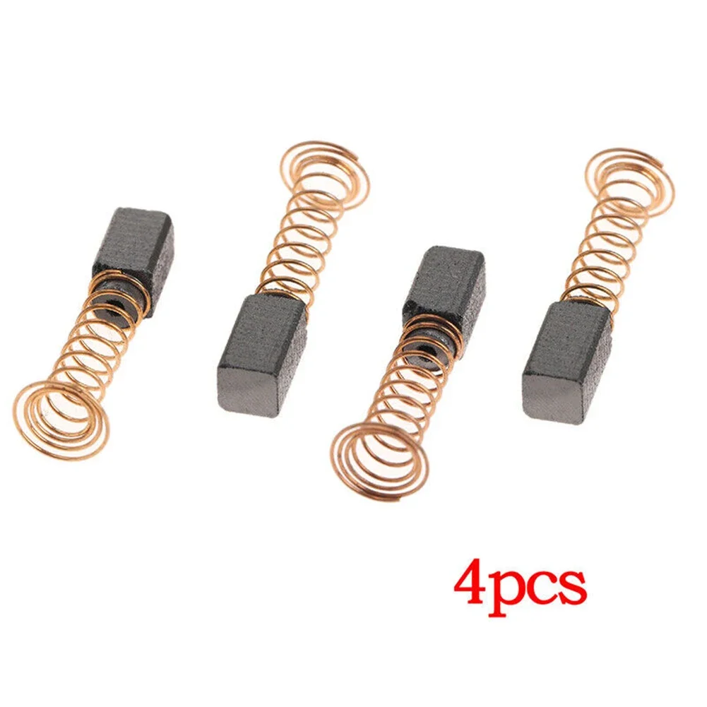 

4 шт. Набор угольных щеток для 300/395/595/3000/6000 Тип 3/4/5 угольных щеток 4,8 мм х 5,5 мм х 7,3 мм Детали электроинструмента