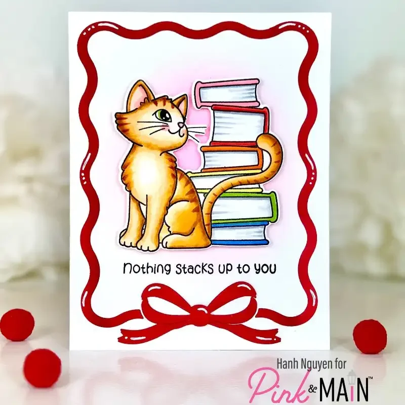 New 2026 Bow Paperclip Story Books Clear Stamps Note Pages Metal Cutting Dies for DIY Scrapbook Diary