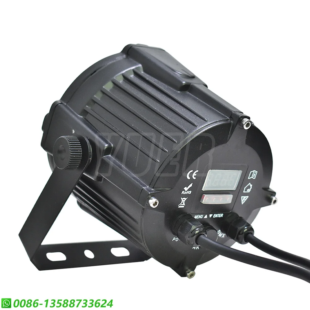 LED 15w / 18w RGBW UV Aluminum Case Par Light Washing Beam Strobe Effect DMX512 Waterproof IP65 Outdoor Party Stage Light Dj