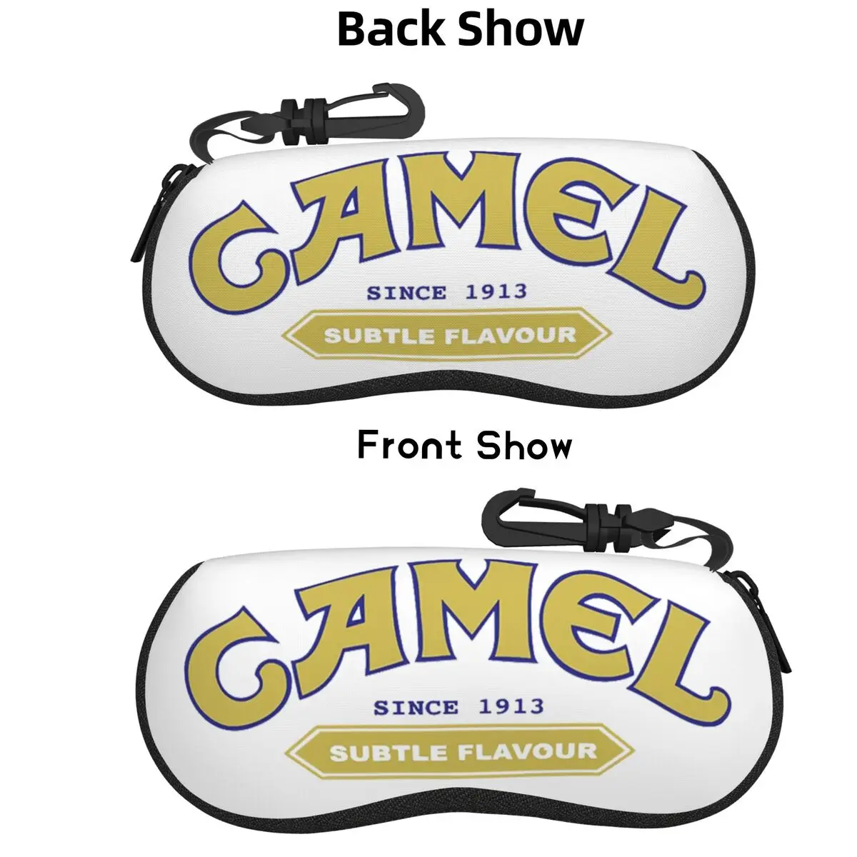 

Верблюжий чехол для очков с сигареткой, защитная коробка для солнцезащитных очков, женская и мужская мягкая сумка для очков, сумка