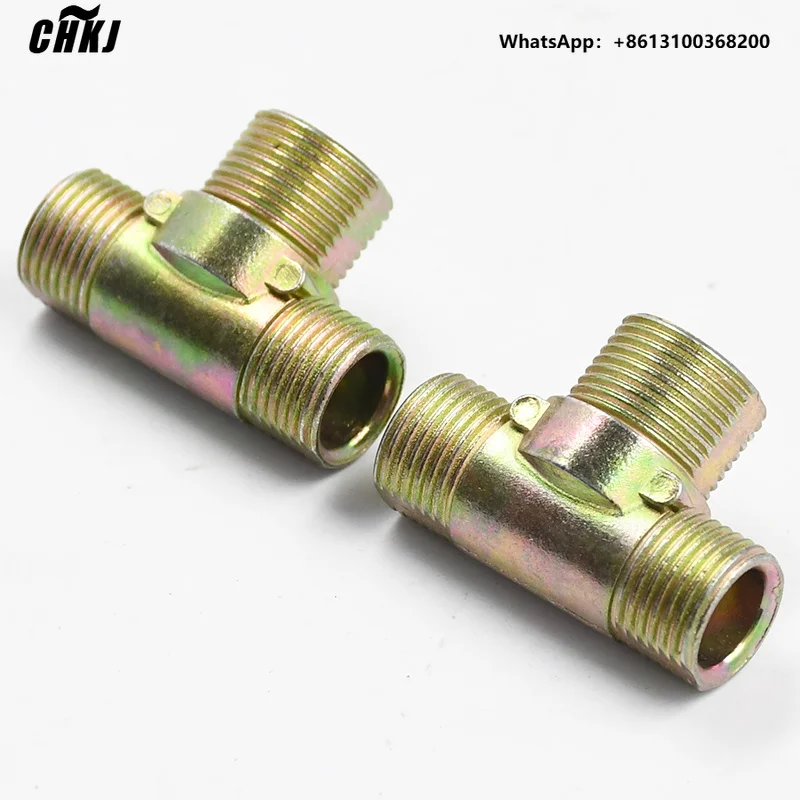 Conector en T para inyector CHKJ2Pcs A-R71963 R71963 compatible con 160LC 410E 344G 190 1200 1850 690ELC 1400 643G 544J 200