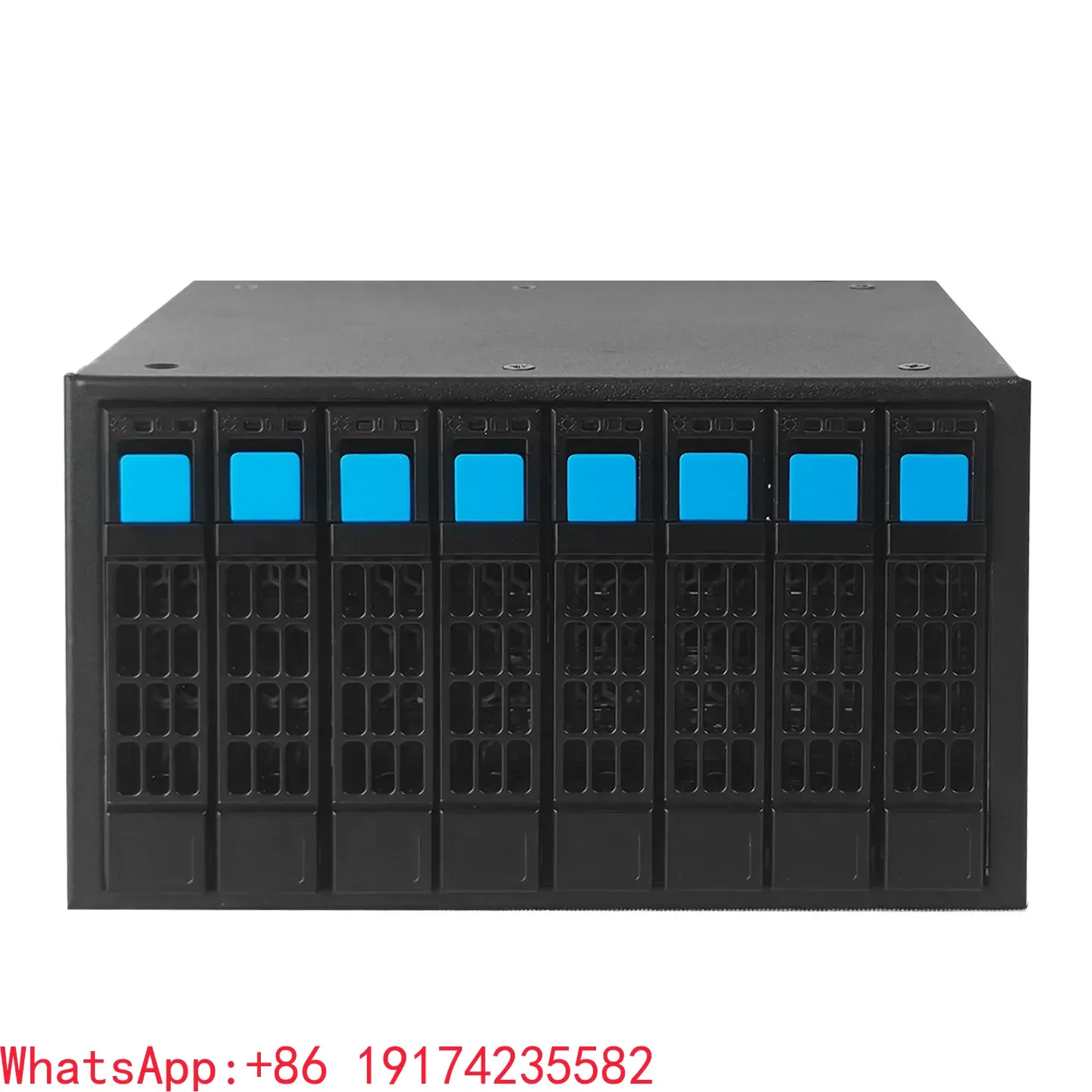 Tower Storage Accessory, 2 Optical Drive Slots Convert To 8‑Bay 2.5in Hot‑Swap Hard Drive Module With SATA Backplane