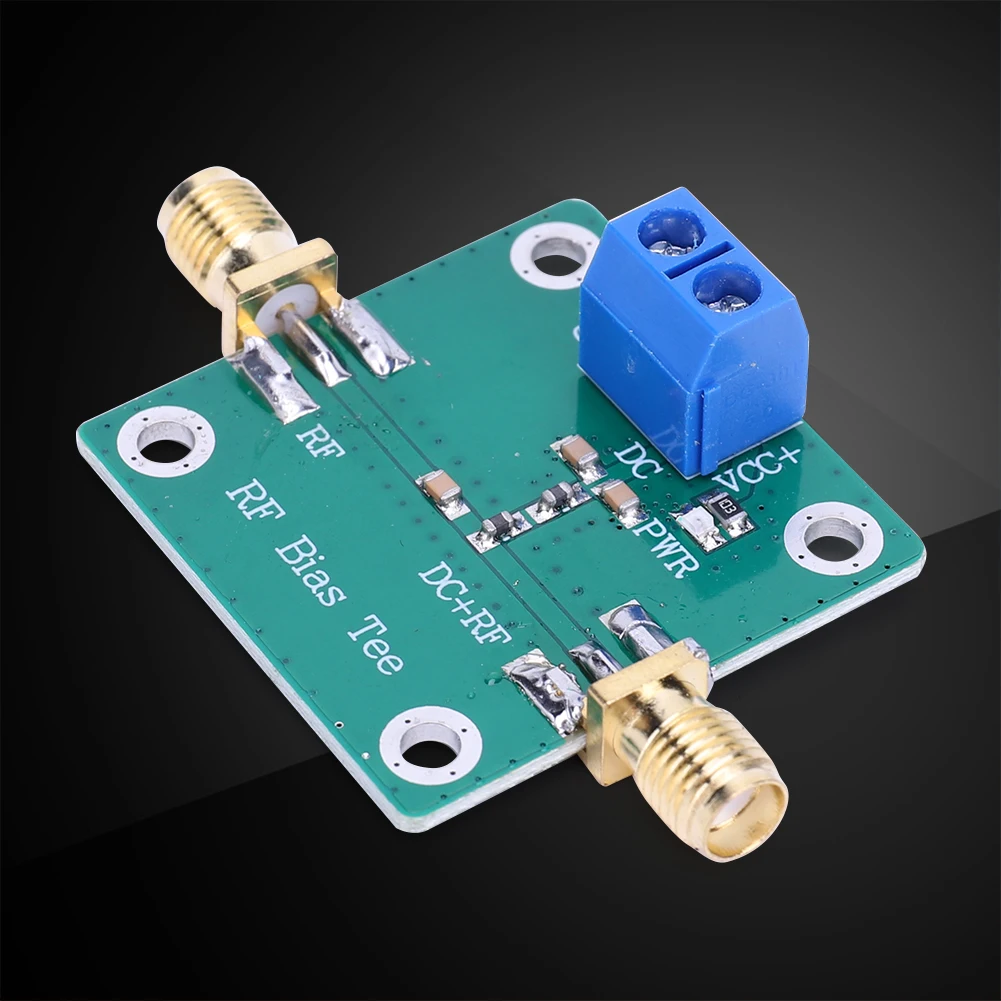 DC Bias RF Broadband Isolator 10-6000MHz LNA Radio Amplifier Low Noise RF DC Bias Blocker DC Bias Filter for HAM Radio RTL SDR