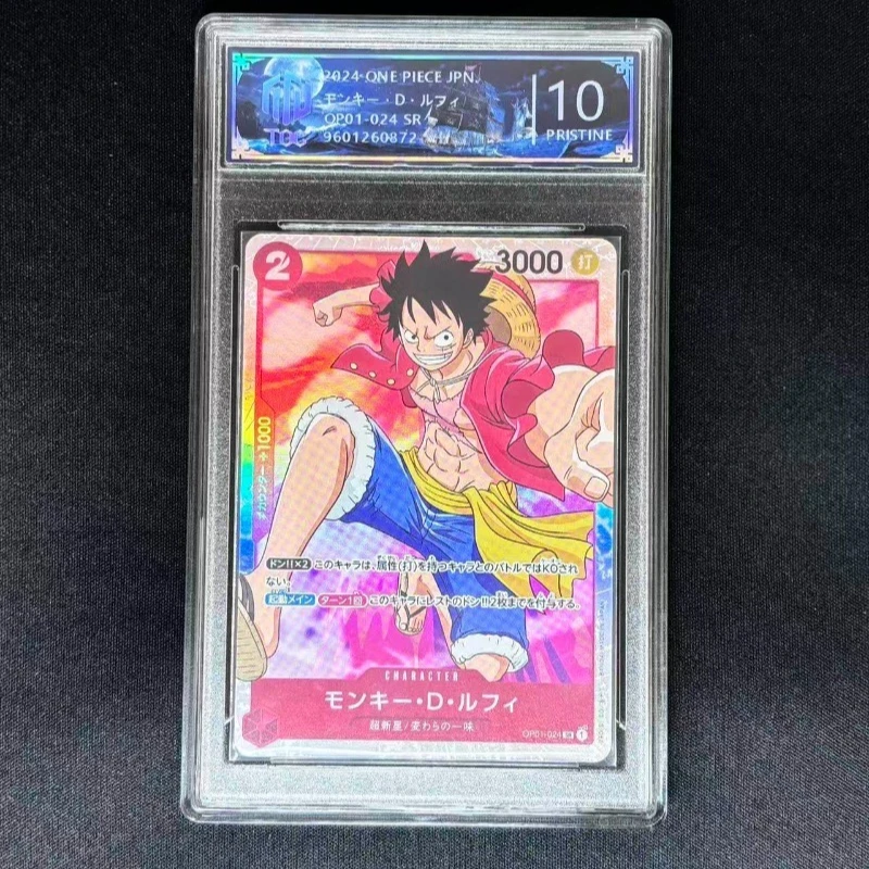 ONE PIECE Anime Game Accessories Genuine TOC Four Emperors Japanese Version Simplified Chinese Rating Toy Card Birthday Gift