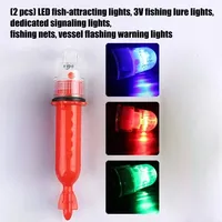Bright LED Fishing Light 3V LED Fish Attracting Light Waterproofed Boats Safety Lamp for Night Fishing