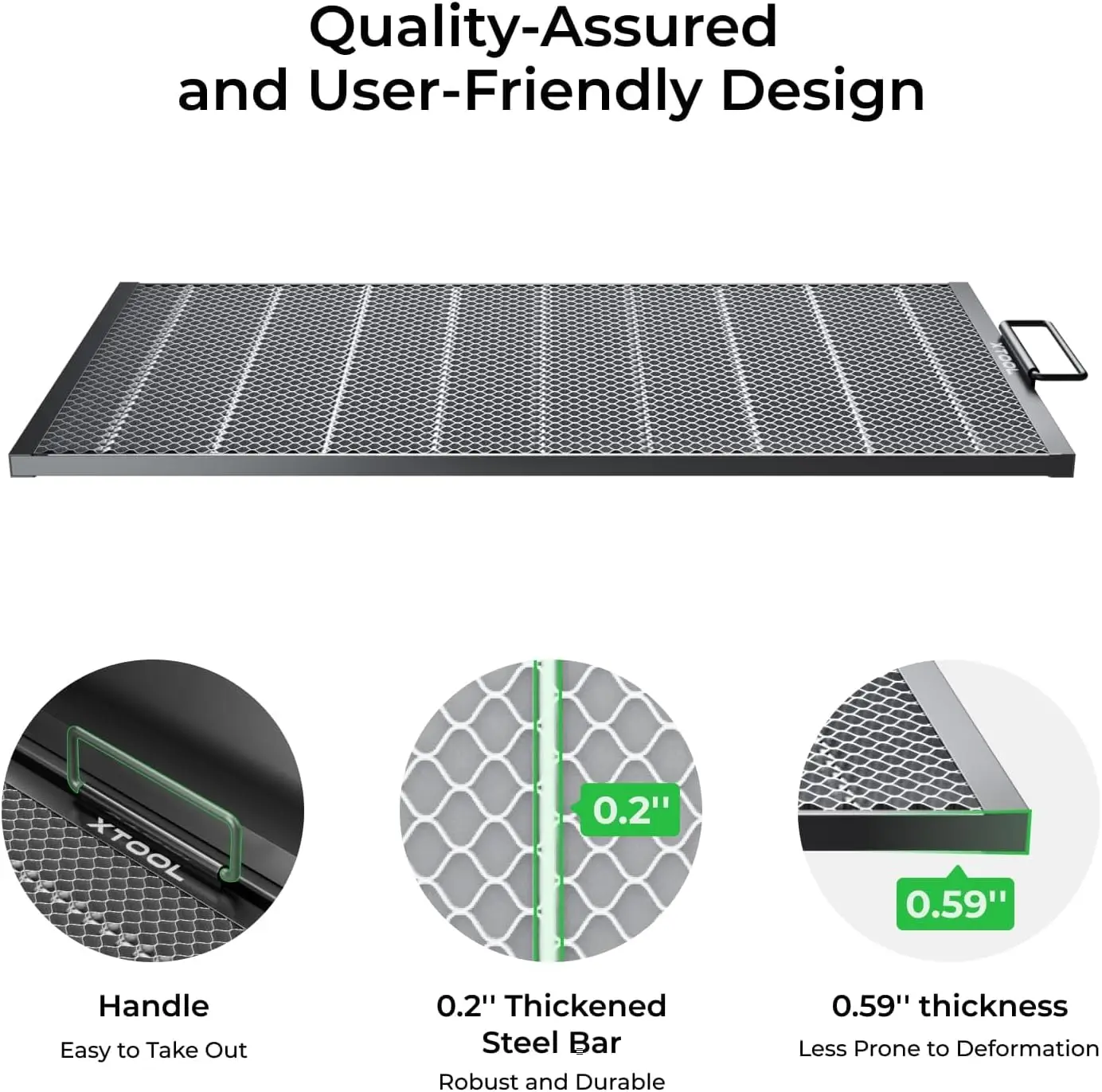 xTool P2S & P2 Honingraatpaneel
