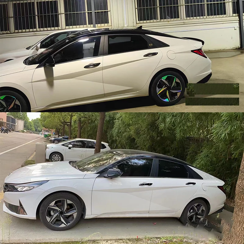 For Hyundai Elantra CN7 2021 2022 2023 Door Handle Supplies Accessories Sticker External Handle Door Bowl Modification