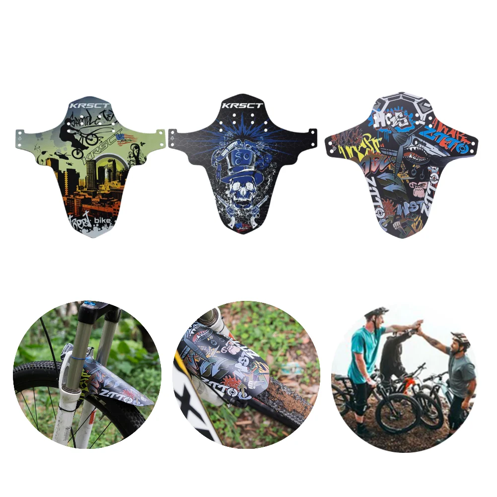 Mountain Bike Fenders Universal Bicycle Front Rear Tire Wheel Mudguard Bicycle Water Fenders Mtb Road Bike Wings Mud Guard