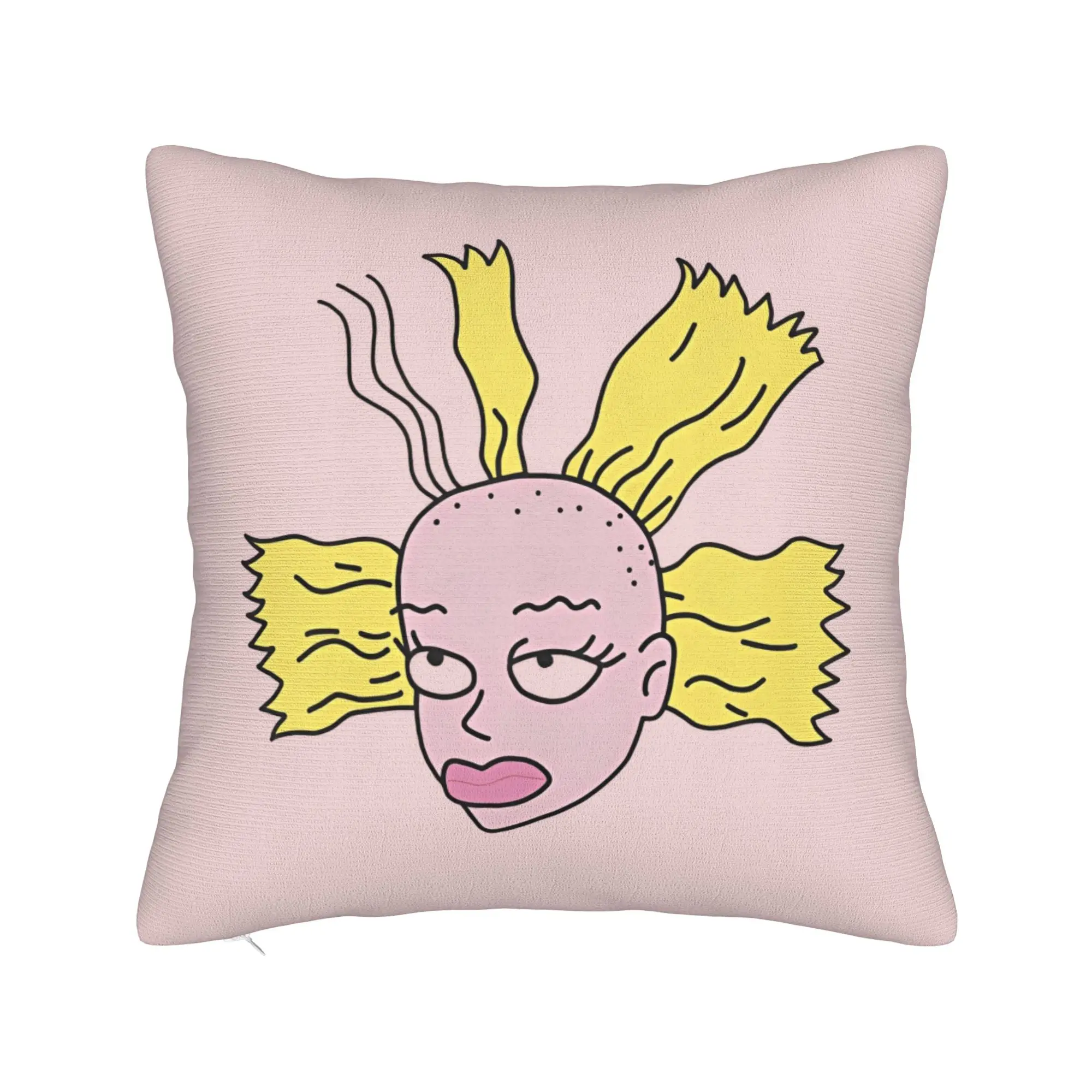 Nostalgias Rugrats Pillowcases  Kawaii Pillow Case For Office Car Home Decor Custom Pillow Cover