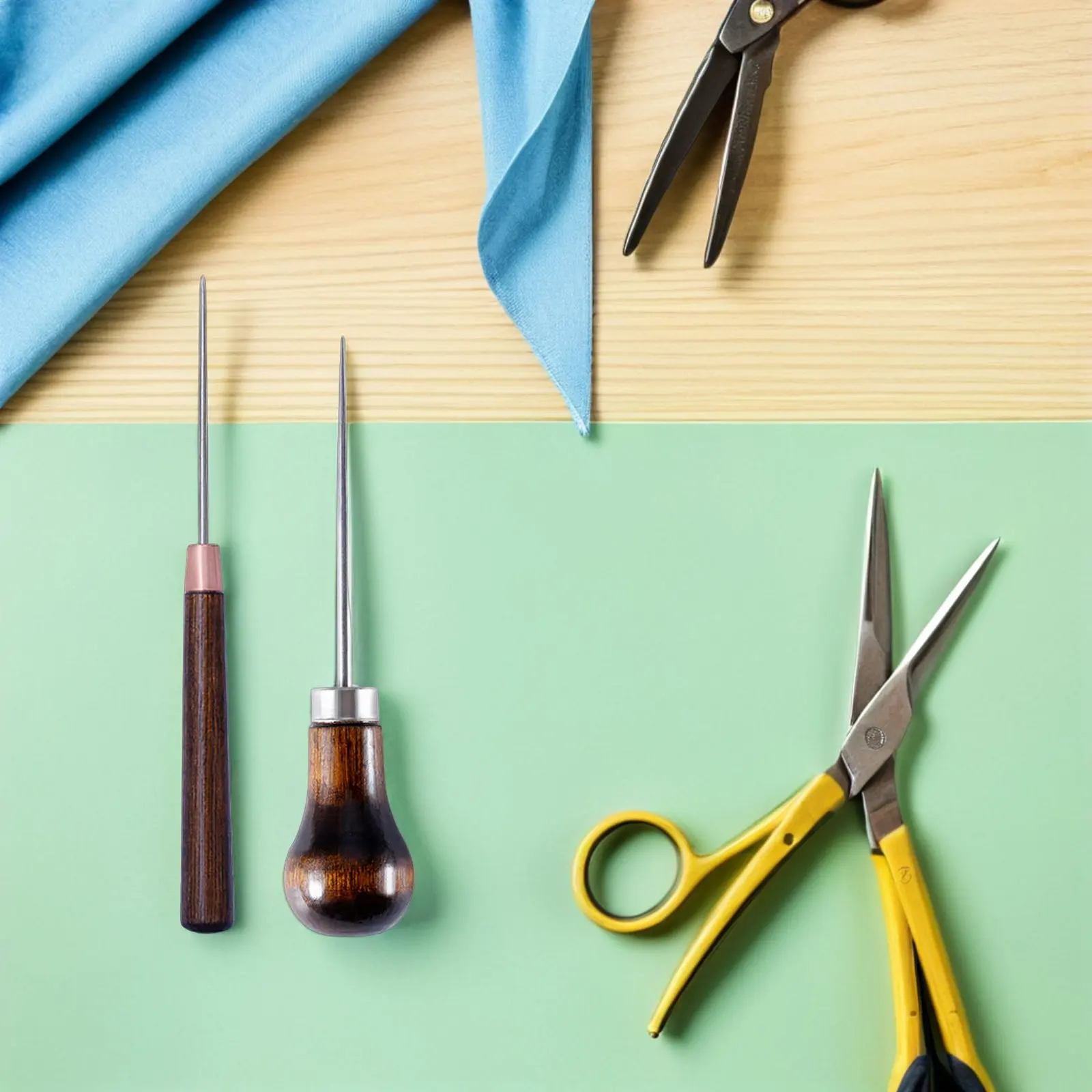 2Pcs Sewing Awls Di…