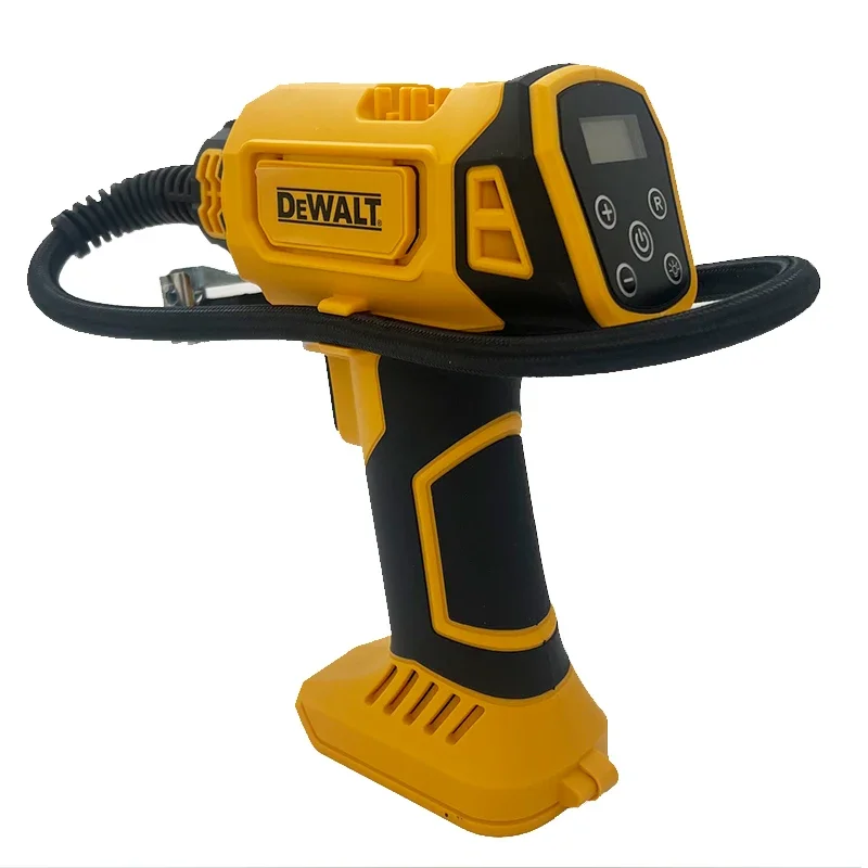 DEWALT Battery Air Compressor Automatic Tire Inflator Cordless Electric Pump with Digital Pressure Gauge for Car Bike