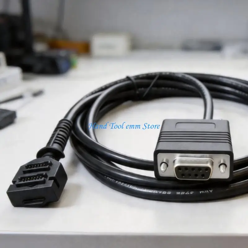 H37F DB9 To DC5521 Interfaces Wire for Verifone VX820 VX805 POS Keyboard Data Transfer