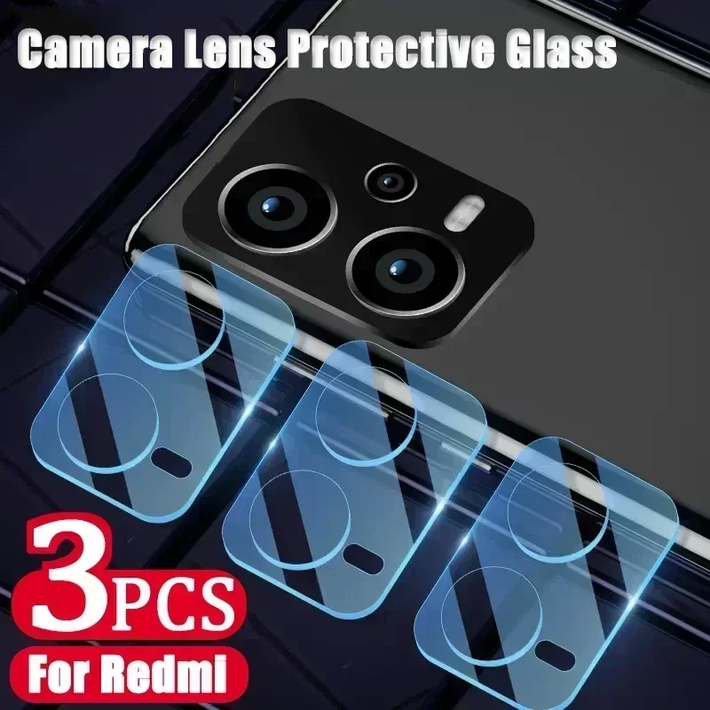 3PCS Camera Lens Glass for Redmi Note 12 pro plus 10 11 pro 11s 11E pro Protective Screen Protector for Redmi Note 12 Lens Glass