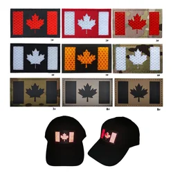 Toppe con bandiera Ir Multicam riflettente a infrarossi canadese esercito Canada forze speciali distintivi tattici militari emblema