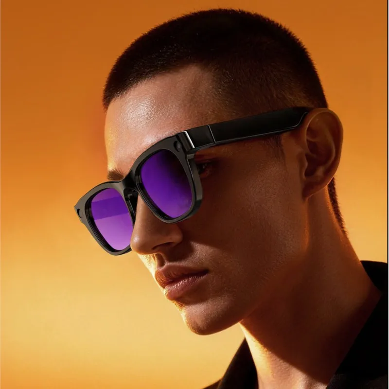 AI Glasses for Taking Photos and Cameras Wireless Ultra Light Rechargeable Office Gaming and Entertainment Smart Glasses New Hot