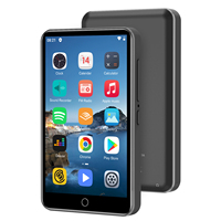 80GB MP3-Player ,  Android 9,0, Bluetooth y WiFi, pantalla táctil de 4,0 pulgadas con altavoces, radio FM, libros electrónicos,