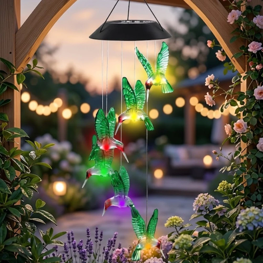 Outdoor Lighting Pendant - فوانيس شمسية قابلة لإعادة الشحن للحدائق