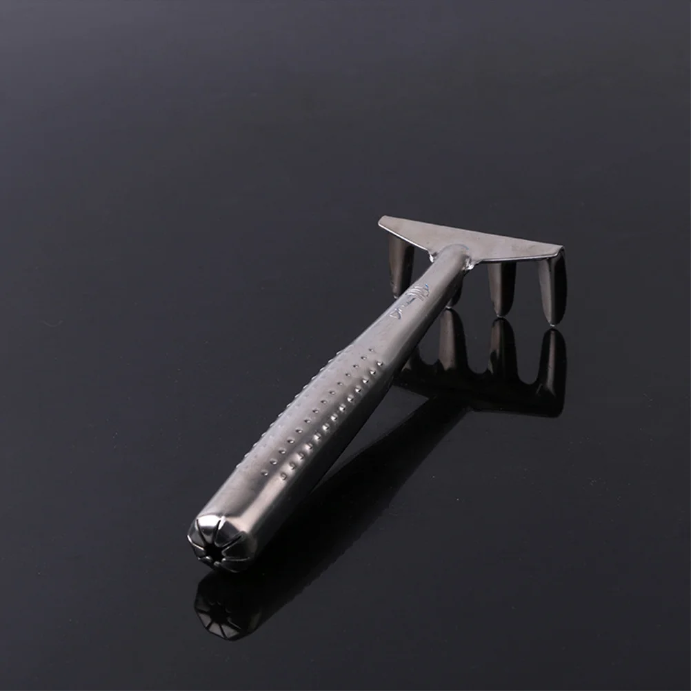 

1Set Premium Stainless Steel Gardening Tool Set Portable for Home Garden Excavation Weeding Soil Loosening Aeration