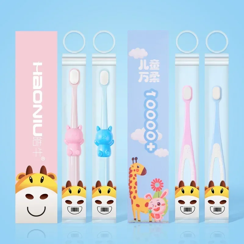 

Cartoon Children Toothbrush, Manual Toothbrushes With Extra Soft Bristles For Deep Cleaning Oral Care At Home For Kids