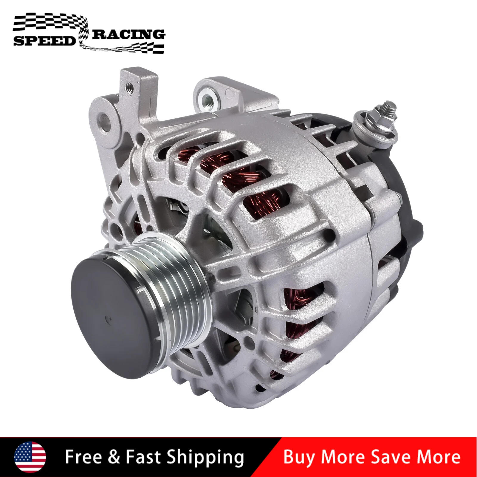 23100-4BA0B 231004BA0A Neue Lichtmaschine Für Nissan Rogue 2014-2018 S SL SV Sport Utility 4-Türer 2,5 L 2488CC 152Cu. In. l4 GAS DOHC